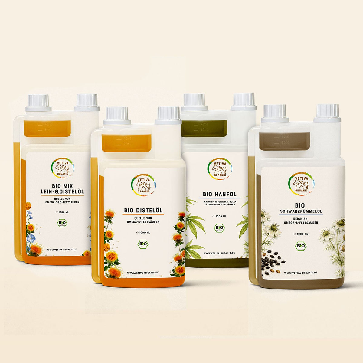 Bio Öl-Probierset für Pferde