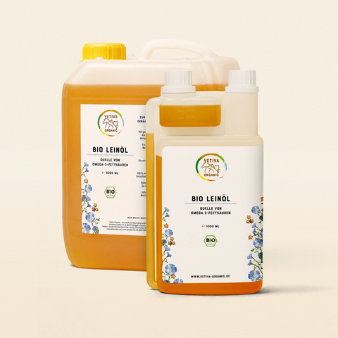 Bio Leinöl Routine Starter-Set (5 + 1 l)