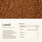 Nährwerte Vetiva Bio-Leinöl