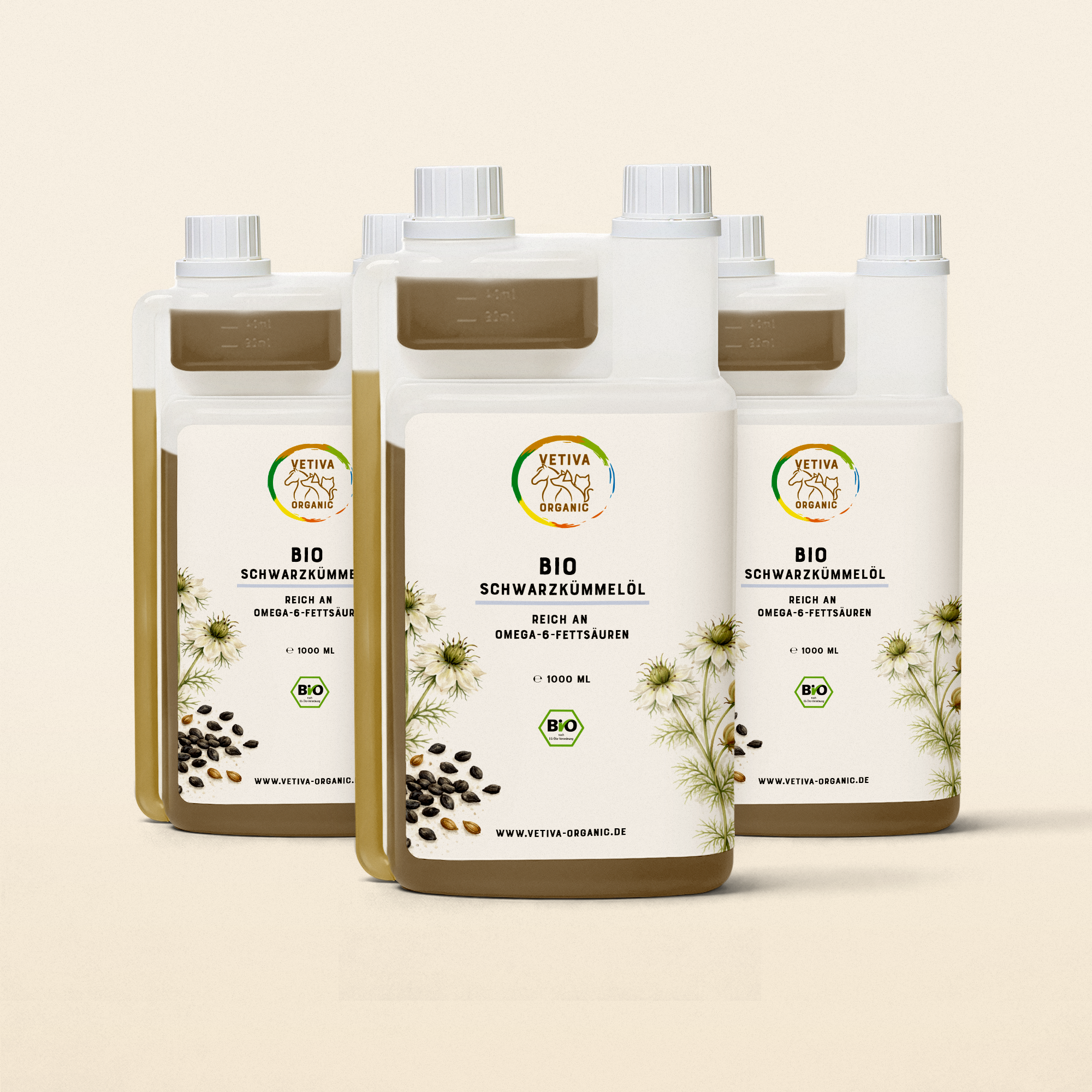 Bio Schwarzkümmelöl für Pferde